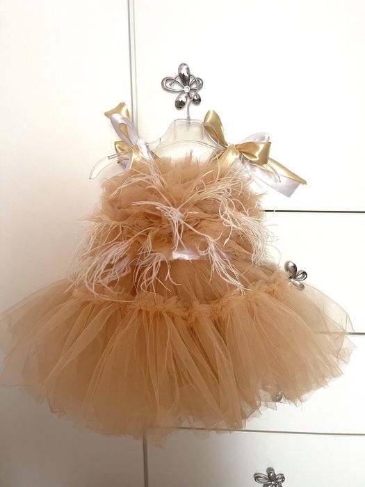 Официална бебешка рокля + подарък обувки Mayoral