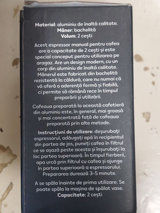 Vand aparat de facut cafea cafetiera iqos pentru preparare cafea la ar