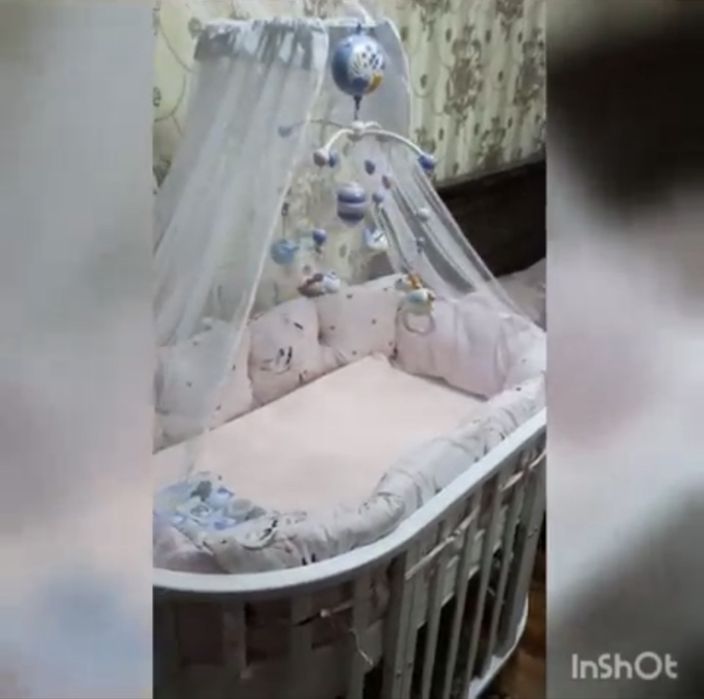 Детский кровать российского материала