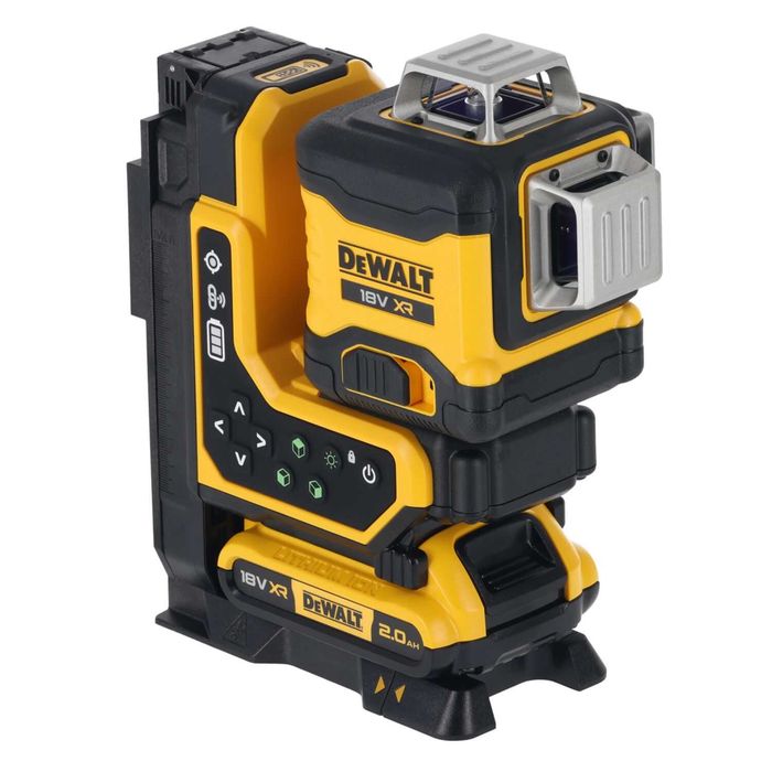 Лазерен нивелир DeWalt DCLE34035D1, 18V, 3 x 360°, зелен