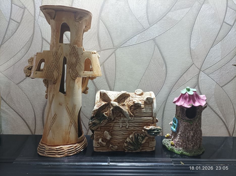 Декорации для аквариума