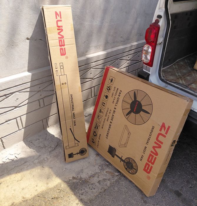 Даставка установка бесплатная Водяной Вентилятор Suvliy vntilator