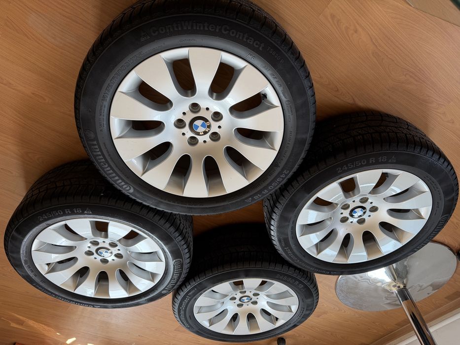 Set Jante Iarna NOI Bmw Seria 7 E65 Ca noi 245 50 18 BMW OEM