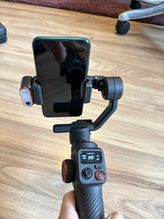 Stabilizator Gimbal Hohem iSteady M6 KIT + bonus  mini telecomandă wireless