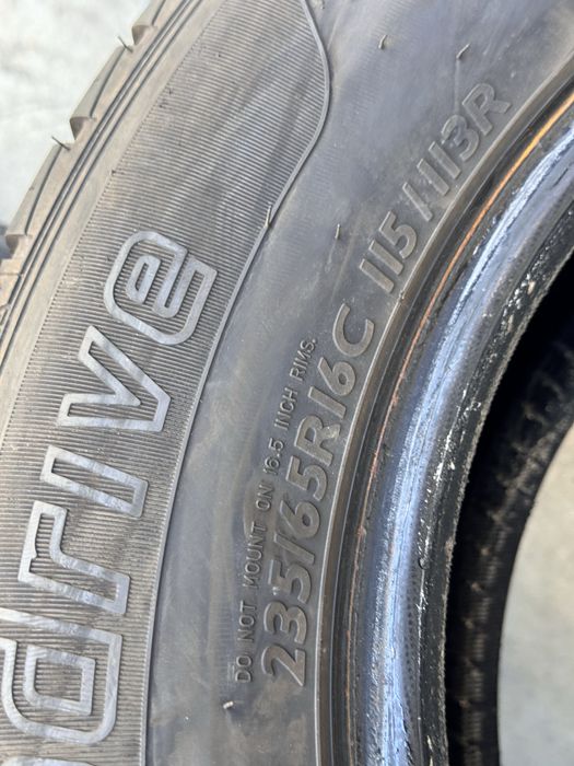 235/65/R16C Dunlop Econo drive 2бр летни бус dot4919 5-6мм