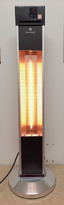 Heat Guru 2000W Инфрачервен нагревател Сребрист/черен