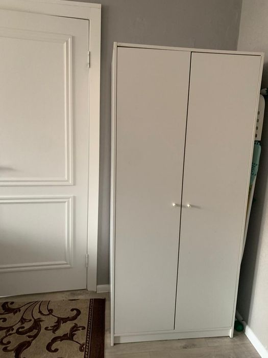 Шкаф Икея белого цвета