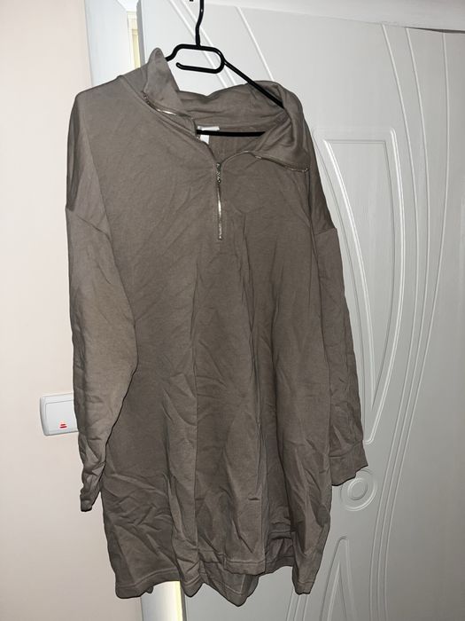 Рокля туника в кафяво