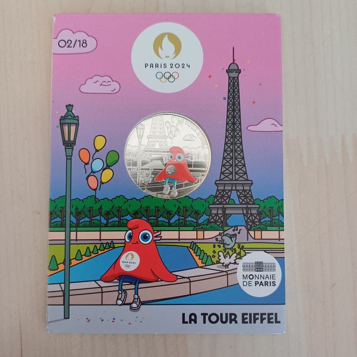 Възпоменателна сребърна монета Олимпийски игри Париж 2025