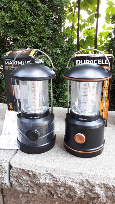 Къмпинг фенер Maximus и Duracell LED фенер »20W LED 660 лумена с димер
