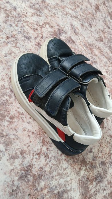 Макасины для мальчика кожа