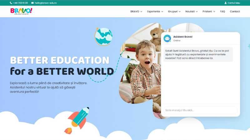 Creare Site Prezentare Profesional - Veio.ro