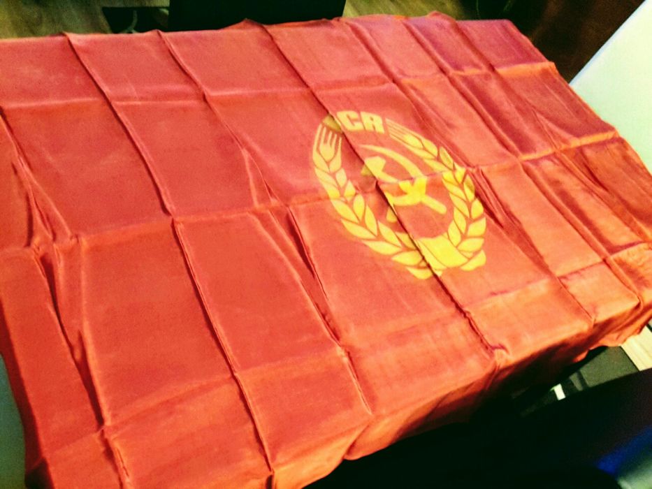 Steag PCR , anii 1960 , matase , perfecta stare , colectie.