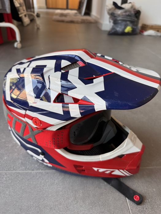 Moto Cross Enduro Fox V1 Falcon cască