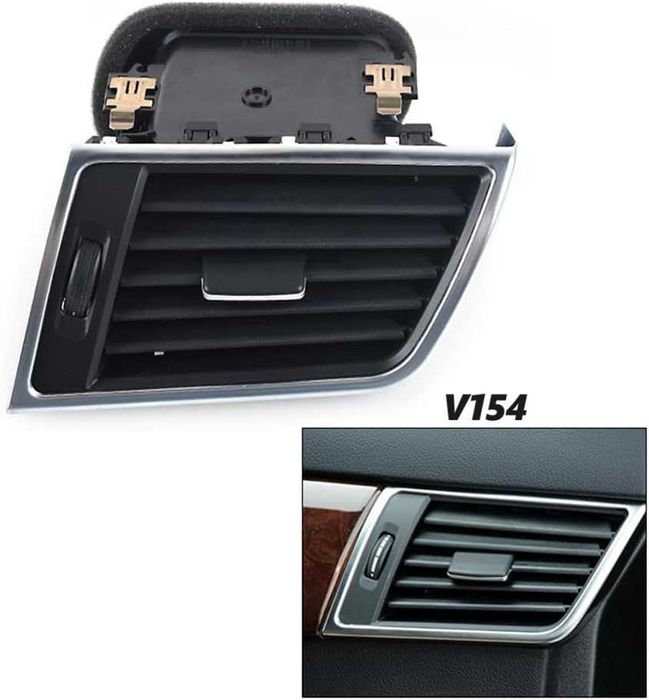 Десен въздуховод Mercedes-Benz W166 черно с хром копка климатик парно