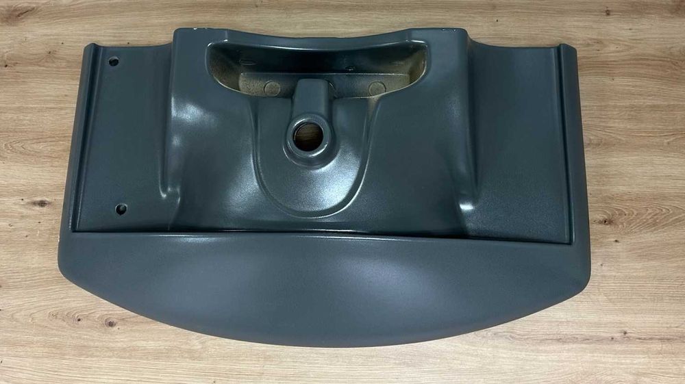 ROCA голяма антрацитна мивка 93 см – дизайнерска, мат, нова