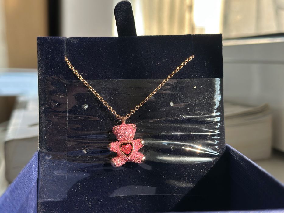 Colier Swarovski ursulet teddy bear urs ursuleti