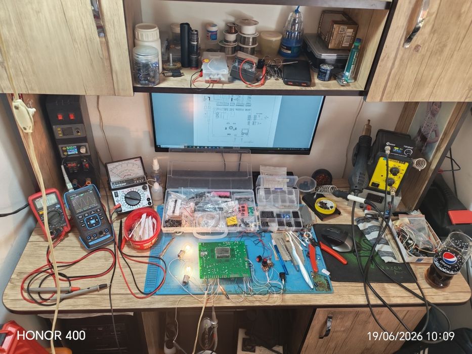 Ремонт платы управления 2х контурных газовых котлов