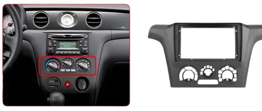 Навигация и панел за Mitsubishi Outlander 1 /‘01-‘05/ 9” + ПОДАРЪК