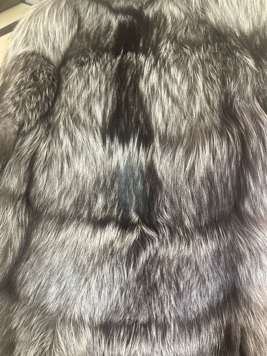 Полушубок из чернобурки автоледи