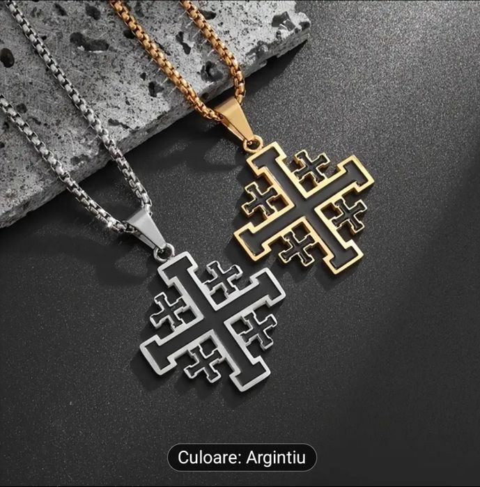 1 bucată Colier Ordinul Cavalerilor Templieri