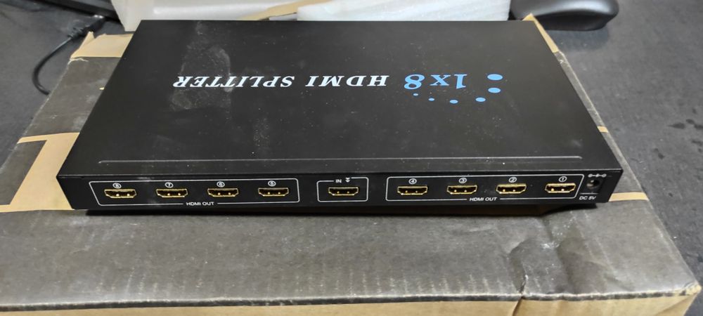 Splitter HDMI 1x8 FullHD