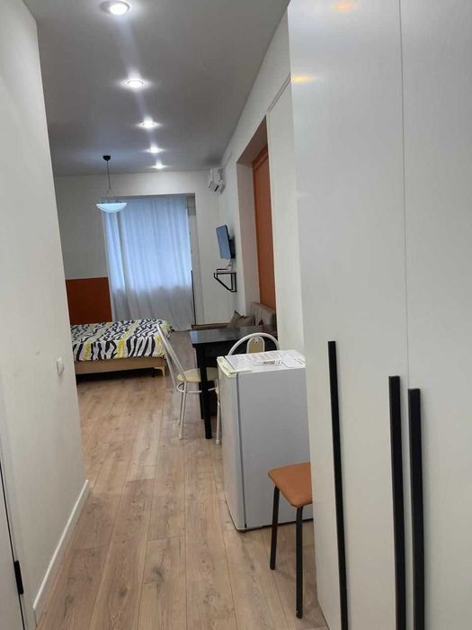 Современная студия с тропическим душем посуточно