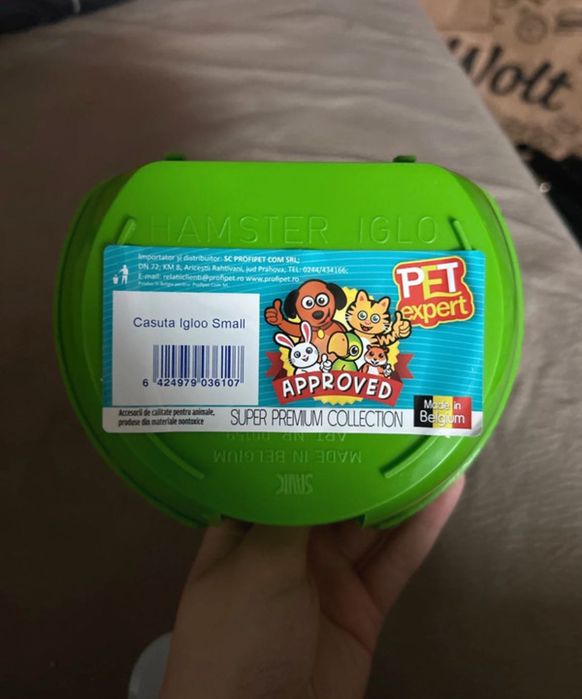 Căsuță (tip iglu) hamster