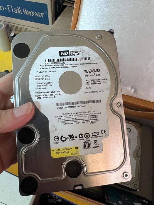 Жёсткие диски HDD, Косшы