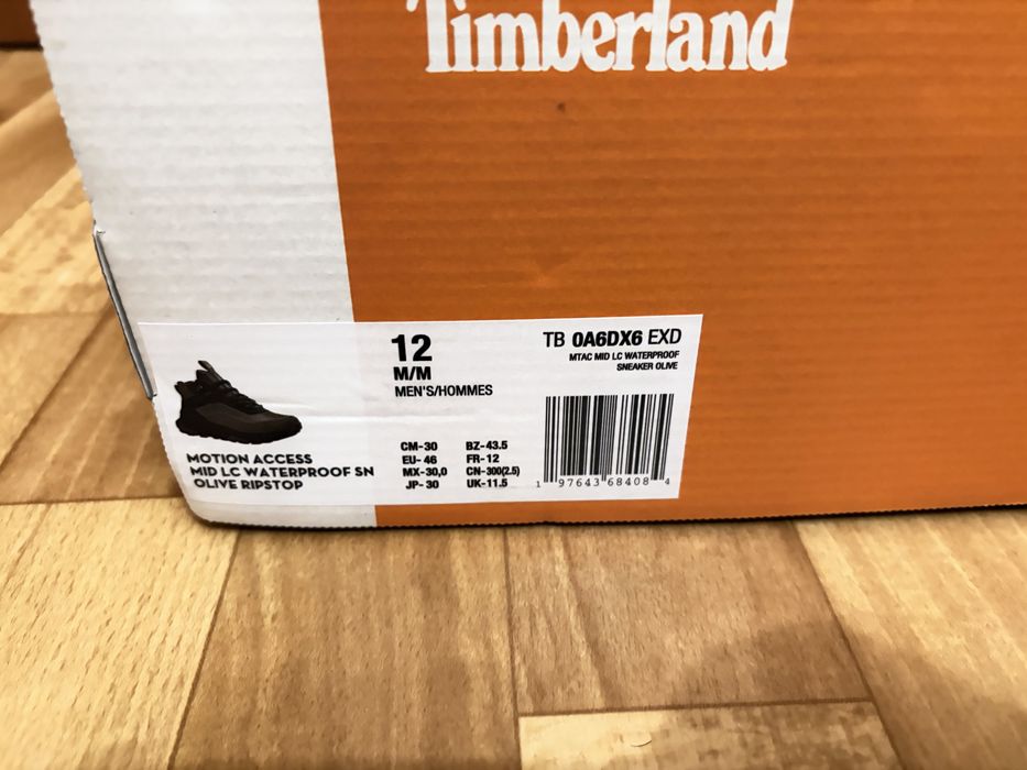 Ботинки тимберлэнд мотион оригинал. Размер стопы 30см.