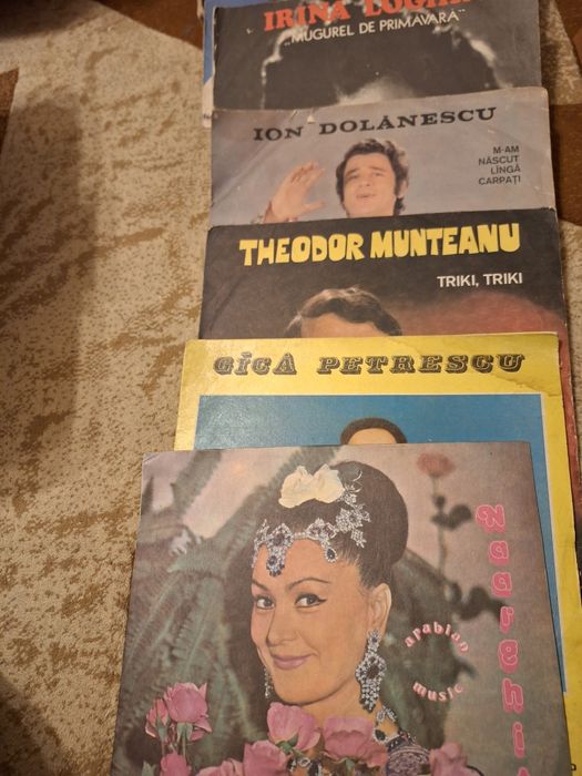 Discuri vinil muzica populara,  lautareasca