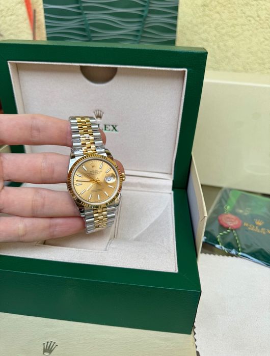 Ceas Rolex Automatic Lady Silver-Gold President Datejust 36MM