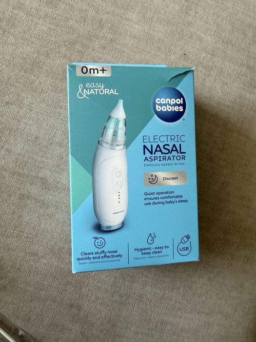 Canpol електрически аспиратор за нос Easy and Natural