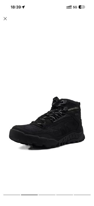 Merrell кроссовки Annex Trak V Mid WP Black