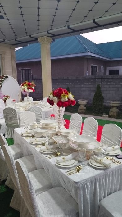 Прокат стол стулья шатер пасуда