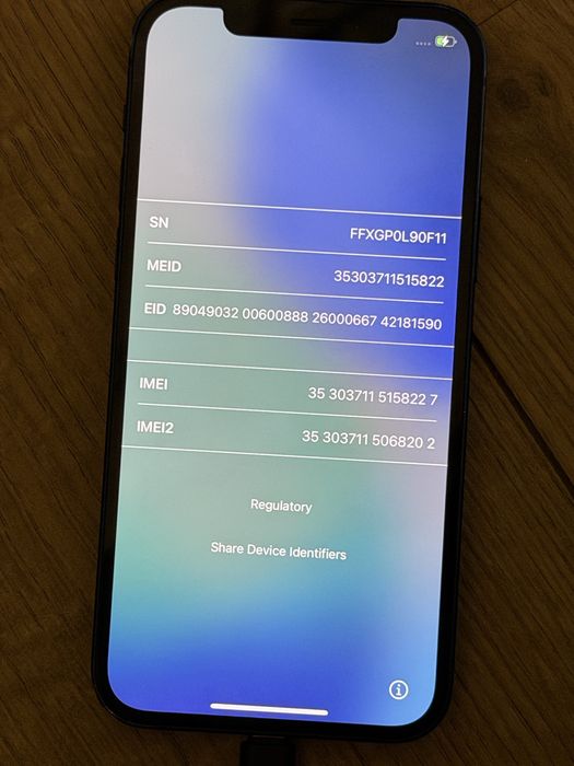 iphone 12 albastru 128gb
