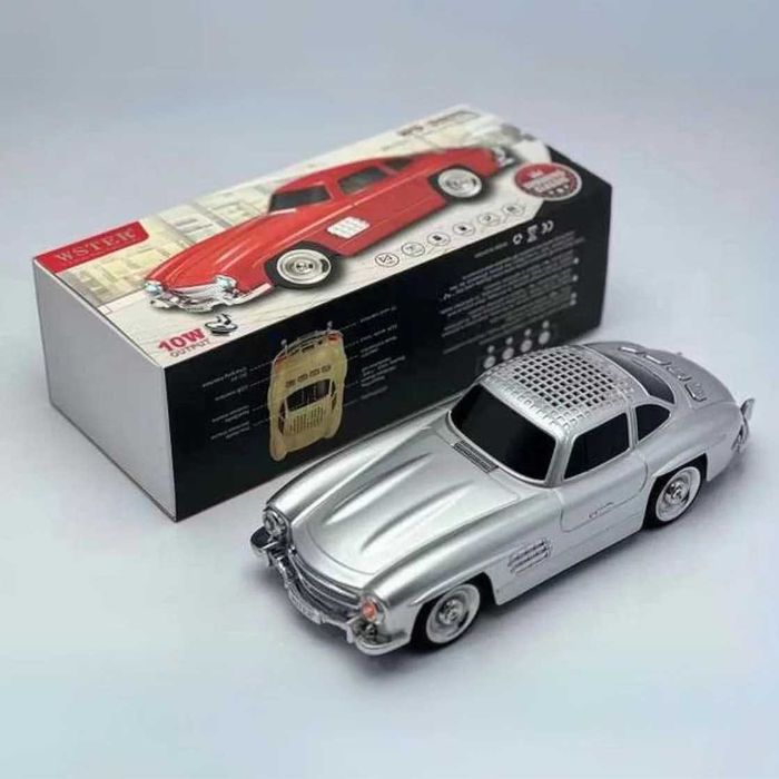 Bluetooth колонка ретро кола Mercedes SL WS-300SL Мерцедес тонколона