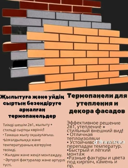 Фасадные панели термопонели