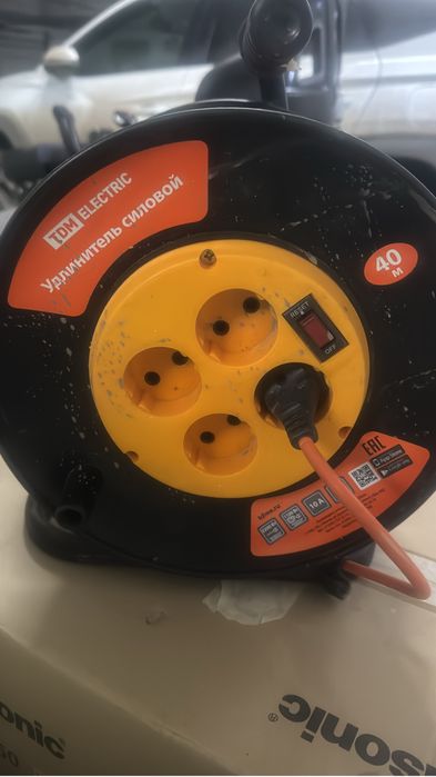Катушка удлинитель силовой