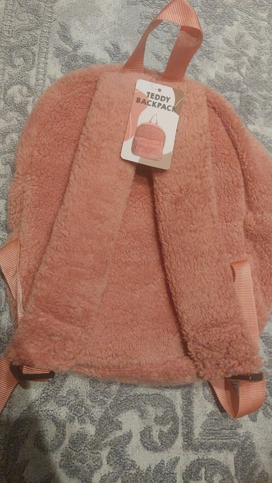 Розова детска раница Teddy