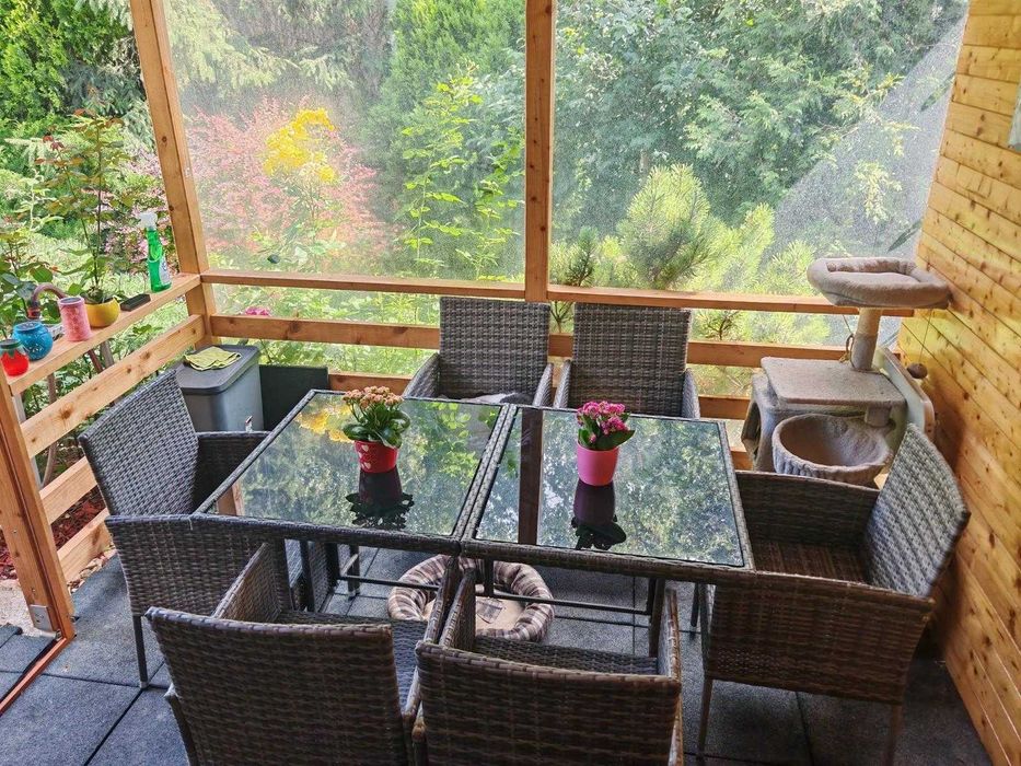 Vând set mobilier grădină VidaXL