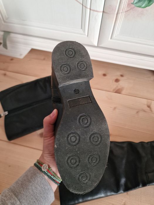 Cizme Anna Cori piele