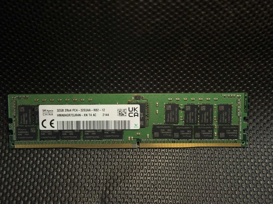 DDR4 32GB 3200Mhz ECC RDIMM SK Hynix Memorie RAM Server Workstation