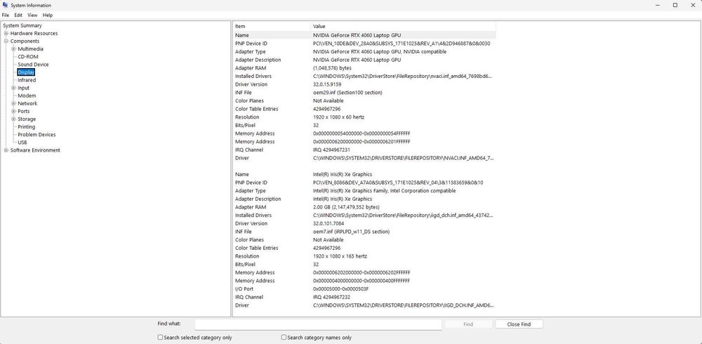 Laptop Acer Nitro ANV15-51 i9-13900H RTX 4060 8GB 32GBRAM 165HzFull HD