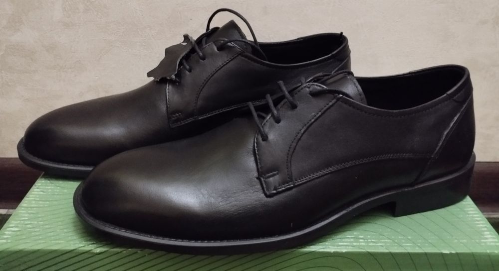 Мужские турецкие туфли.Натуральная кожа