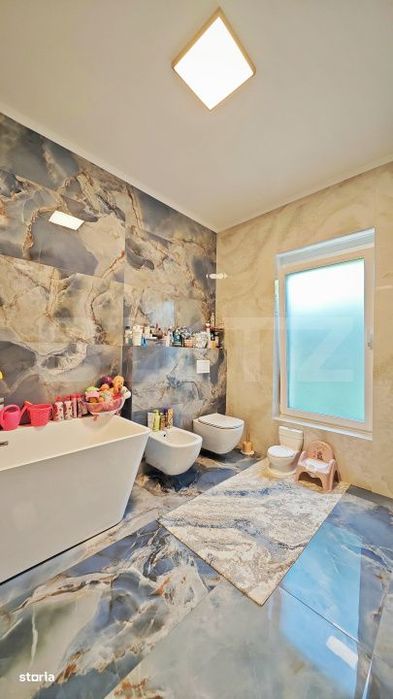 Casa mediteraneana cu piscina incalzita | Podgoria | 120 mp utili | Te