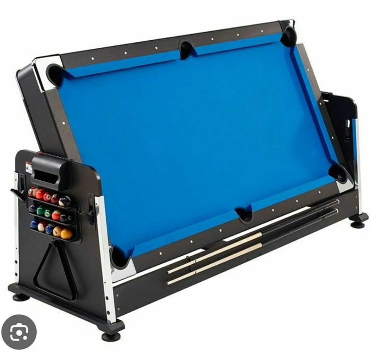 Игровой стол 4в1 бильярд аерохоккей стол теннис