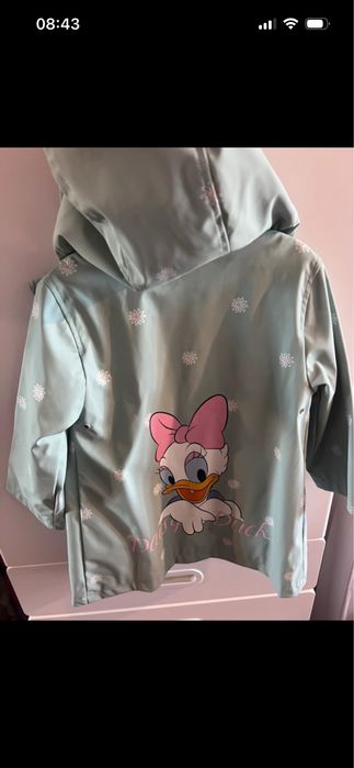 Haina impermeabila cu captusala bumbac fetita 4 ani Disney