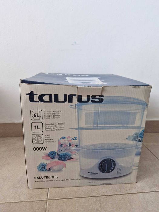 Уред за готвене на пара Taurus Salutecook 800W, 6 л