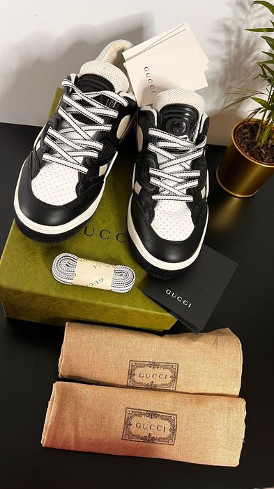 Gucci Basket Low-Top Sneakers